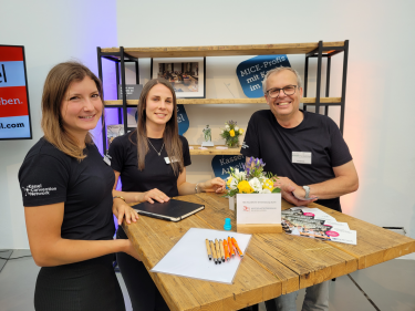 Stand des Kassel Convention Networks