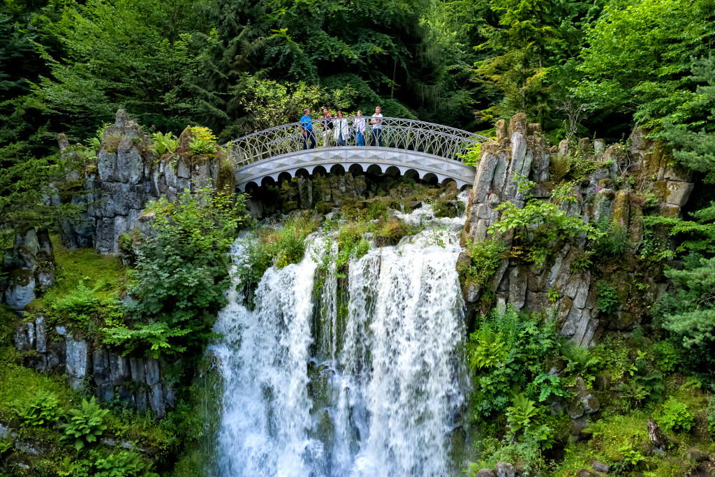 Teufelsbruecke im Bergpark 